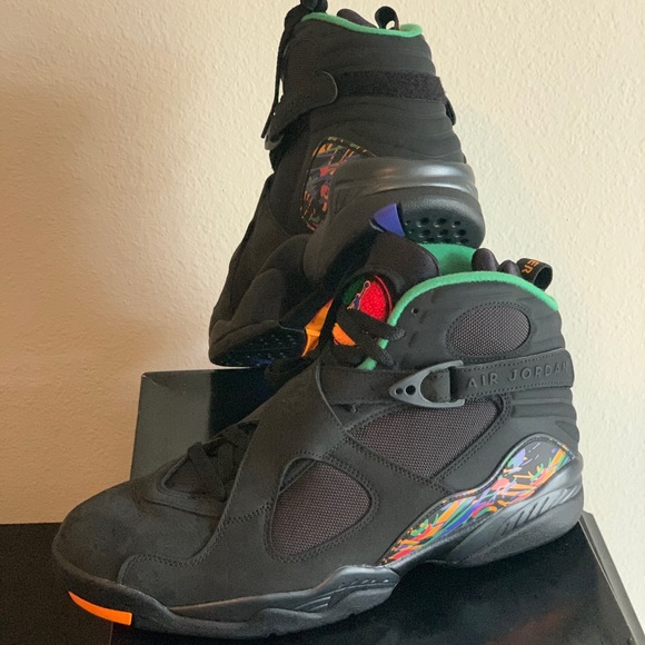 AIR JORDAN 8 RETRO “TINKER AIR RAID” ALOE-VERDE - Picture 5 of 8